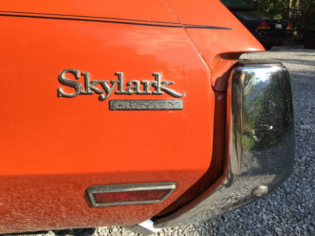 1972 Buick Skylark convertible with lots of chrome - photo 10