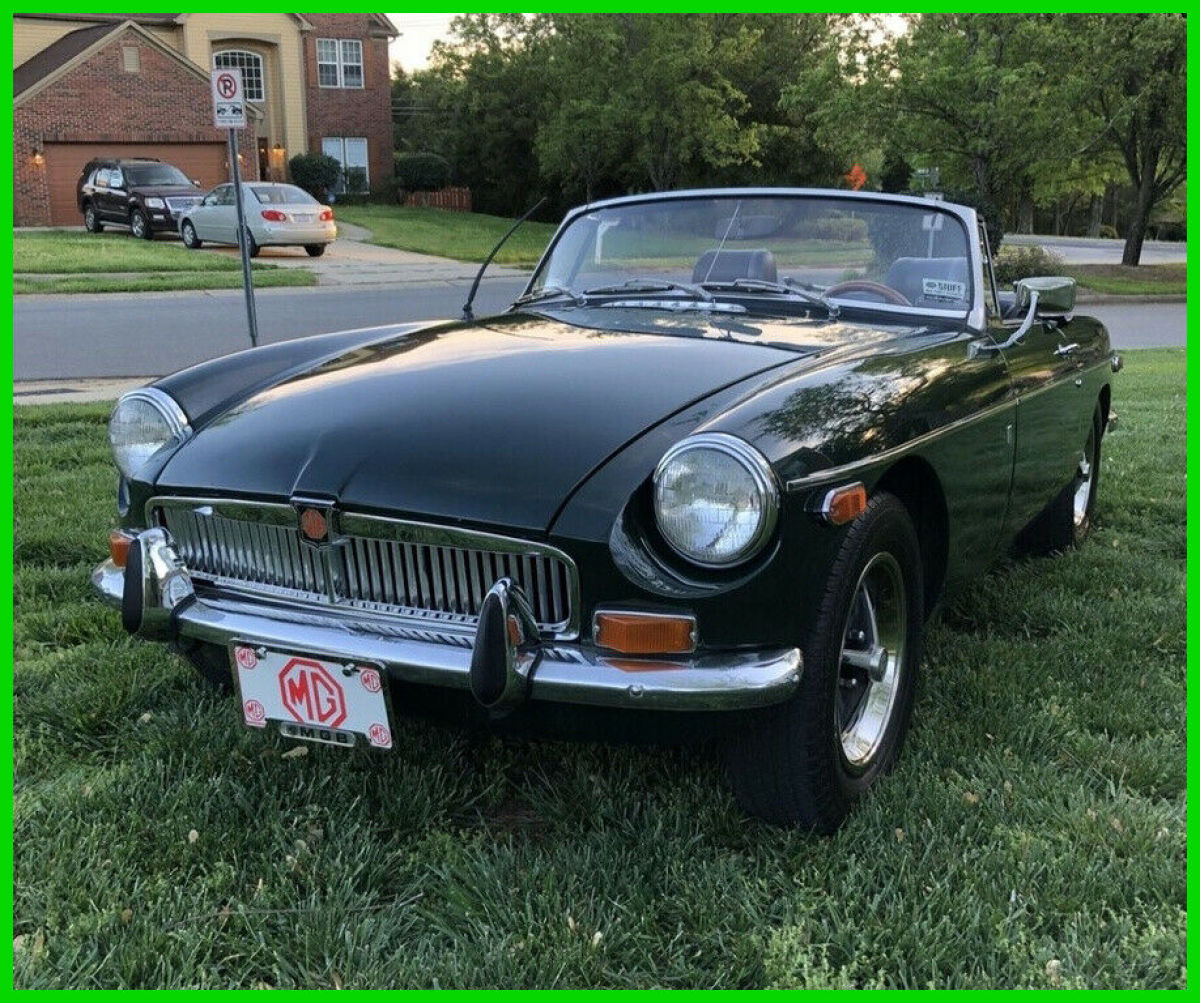 1972 Classic MGB Roadster Convertible 4-Cylinder 16,787 Miles 4-Speed Manual 1972 MG MGB