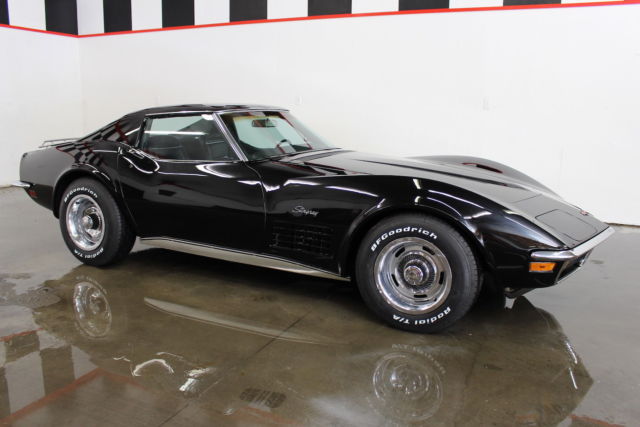 1972 Corvette 350 auto number matching drive train protec o plate window sticker 1972 Chevrolet Corvette numbers matching window sticker protectoplate