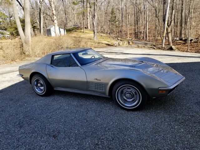 1972 CORVETTE 454 4 SPEED MATCHING NUMBERS 1972 Chevrolet Corvette Coupe