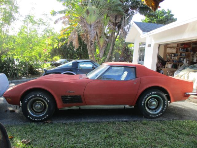 1972 corvette Barn find, numbers matching, same owner since 81, NO RESERVE 1972 Chevrolet Corvette