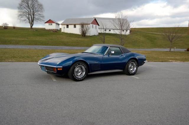 1972 Corvette Conv. *2Tops*FactA/C*ORIGPOP*ORIGWINDOWSTICKER* 1972 Chevrolet Corvette Lots of Orig Docs: P.O.P Orig Window Sticker