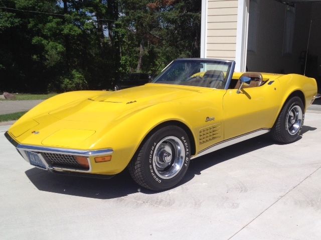 1972 Corvette Convertible 454 4 speed Unrestored 41K mi 1972 Chevrolet Corvette