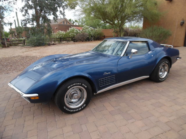 1972 Corvette Coupe All Orig 454/270hp 4spd Rare Factory AC Orig Paint Survivor 1972 Chevrolet Corvette All Orig 454/270hp 4spd Rare Factory AC Orig Paint
