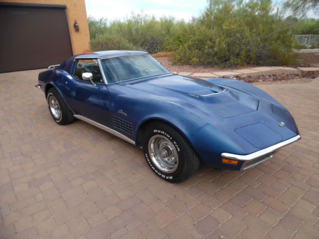 1972 Chevrolet Corvette All Orig 454/270hp 4spd Rare Factory AC Orig Paint - photo 2