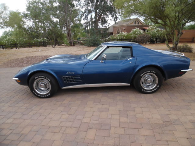 1972 Chevrolet Corvette All Orig 454/270hp 4spd Rare Factory AC Orig Paint - photo 3