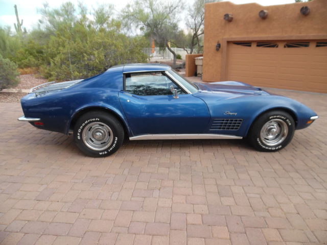 1972 Chevrolet Corvette All Orig 454/270hp 4spd Rare Factory AC Orig Paint - photo 4