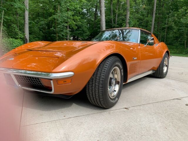 1972 Corvette LS5 454 1972 Chevrolet Corvette LS5 Deluxe Interior