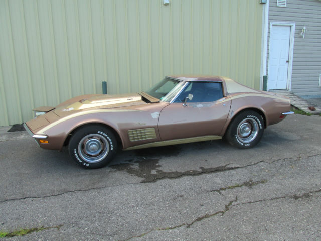 1972 Corvette project hot engine 4 speed PW PS PB tilt tele 1972 Chevrolet Corvette