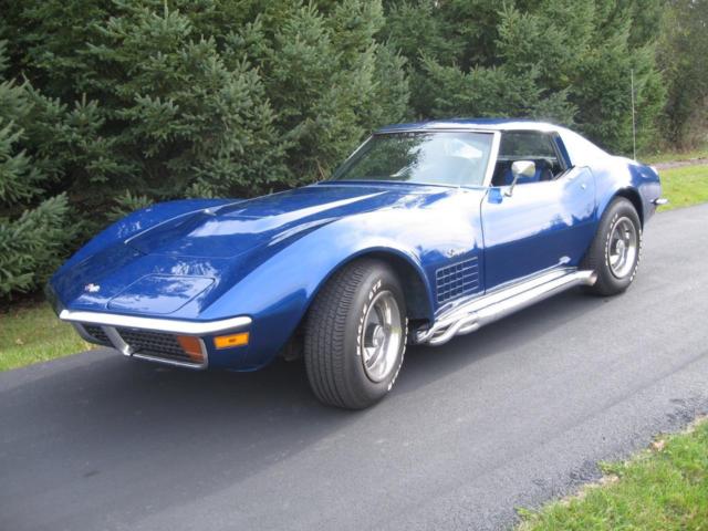 1972 Corvette Stingray, Custom Interior, Side Pipes, T-Tops, Nice Cruiser 1972 Chevrolet Corvette Stingray