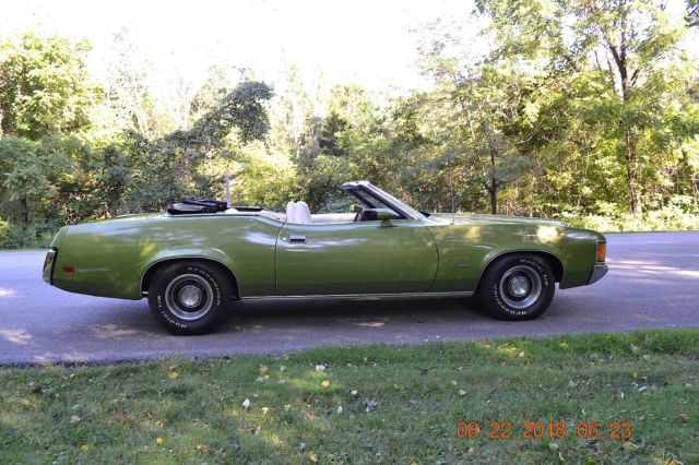 1972 Mercury Cougar CONVERTIBLE XR7 351C VERY ORIGINAL TOP QUALITY CAR - photo 11