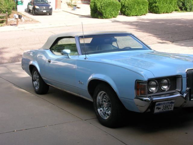 1972 Cougar XR-7 convertible 1972 Mercury Cougar