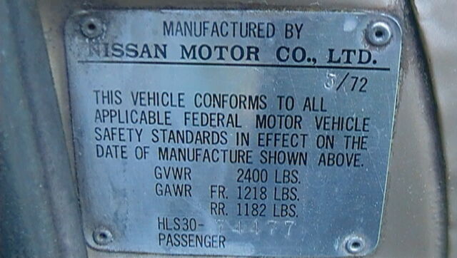 1972 Datsun Z-Series - photo 11