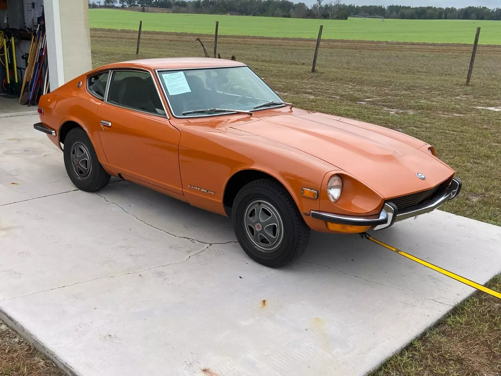 1972 datsun 240z 47561 ACTUAL MILES NO CRACKS IN DASH CLOCK STILL WORKS 1972 Datsun Z-Series