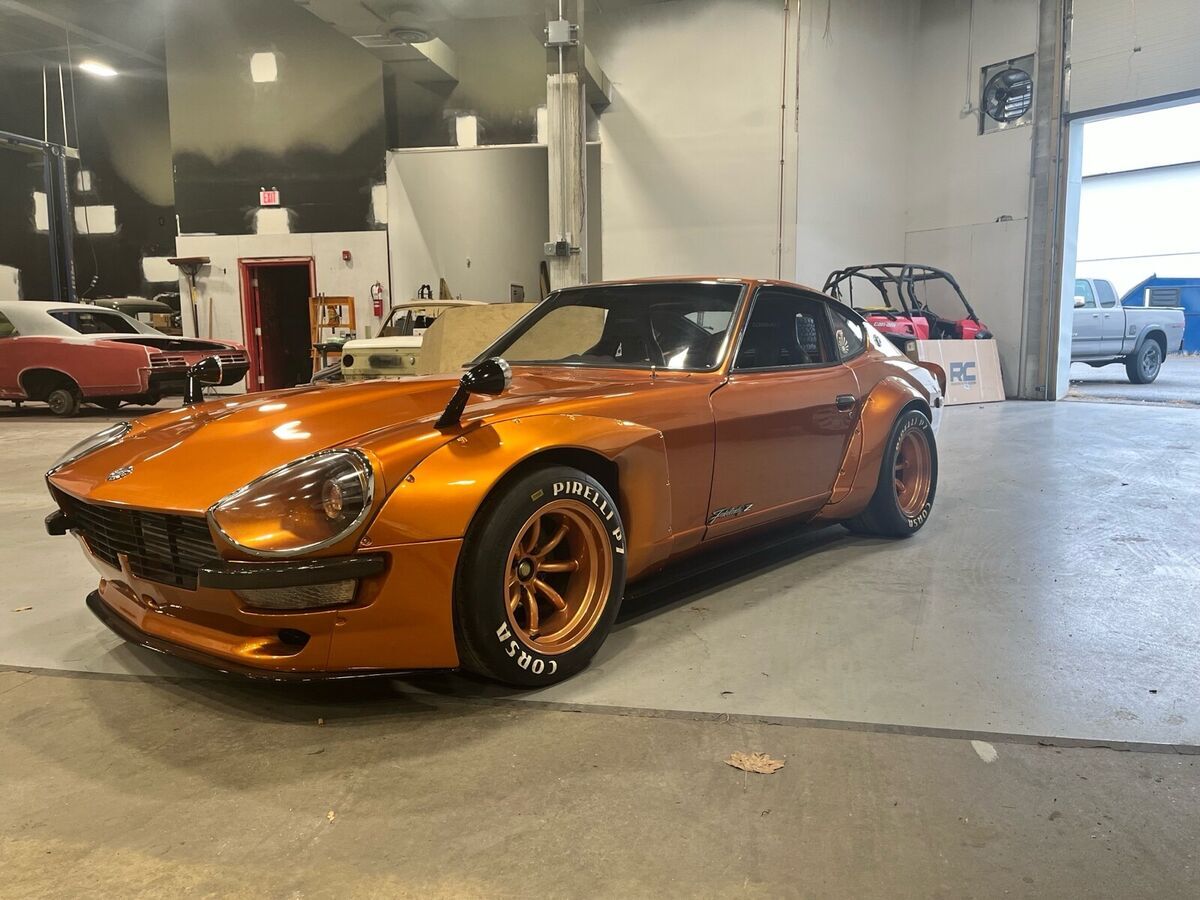 1972 Datsun 240Z resto mod pandem rocket bunny  wide body - photo 5