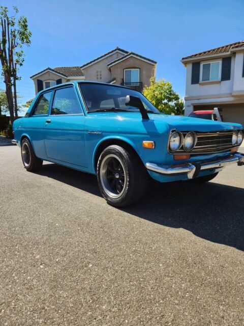 1972 Datsun 510 Coupe Blue RWD Manual 1972 Datsun 510