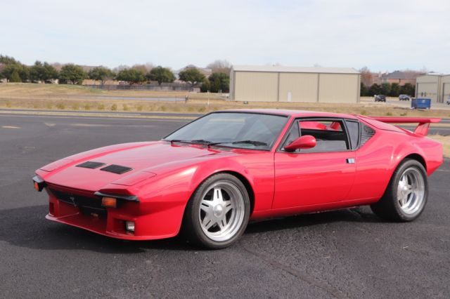 1972 DeTomaso Pantera GTS European 1972 De Tomaso Other Pantera European GTS, Fully documented