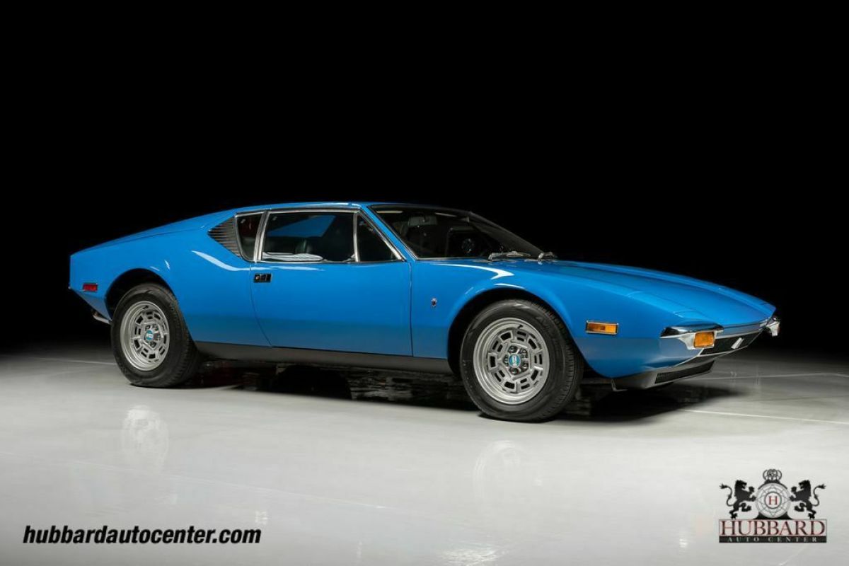 1972 DeTomaso Pantera, Marti Report, Extremely Rare Color, Restored! 1972 De Tomaso Pantera