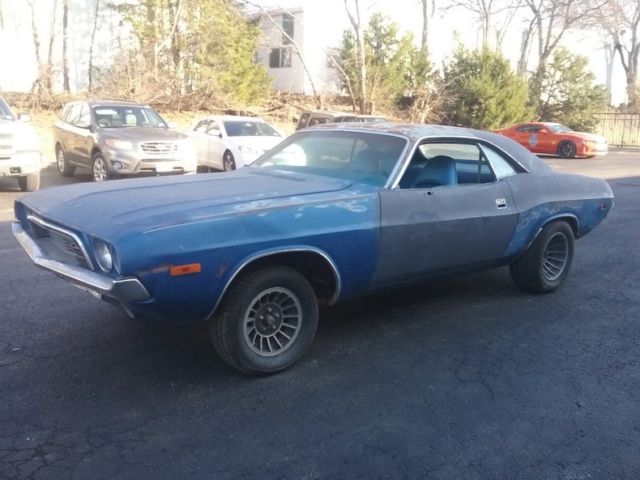 1972 Dodge Challenger 16735 Miles Blue Coupe 1972 Dodge Challenger --