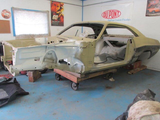 1972 Dodge Challenger Rallye Restoration Project Barn Find 340 Auto Console Car 1972 Dodge Challenger