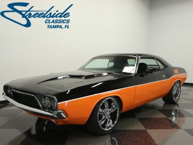 1972 Dodge Challenger Restomod 18453 Miles Hemi Orange Hardtop 440 V8 3 Speed Au 1972 Dodge Challenger Restomod
