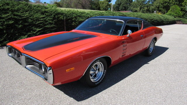 1972 Dodge Charger 440 4 Speed Hemi Orange Restored Nice Mopar 1972 Dodge Charger