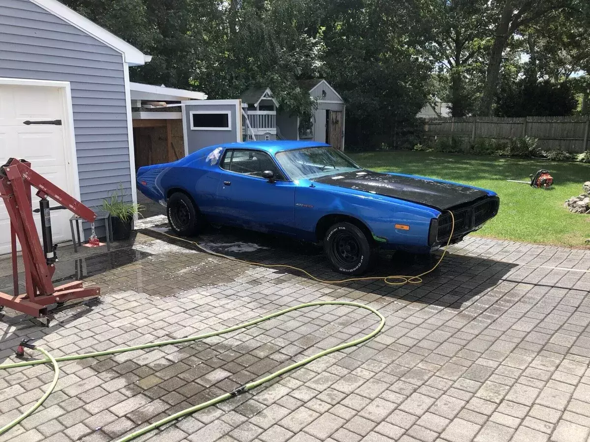 1972 Dodge Charger Coupe Blue SE 1972 Dodge Charger SE