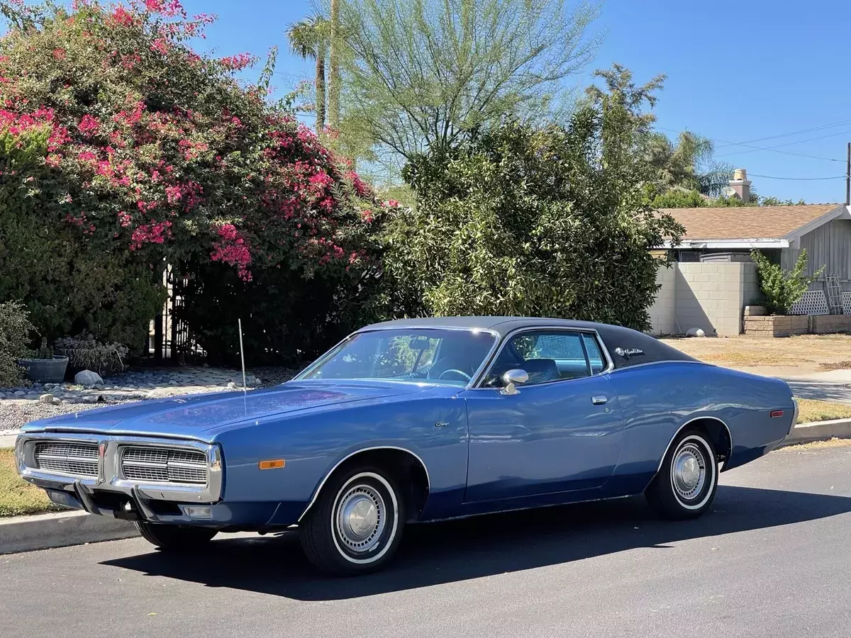 1972 Dodge Charger Coupe Blue Special Edition Brougham 1972 Dodge Charger Special Edition Brougham