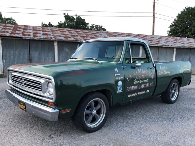 1972 Dodge D100 SWB 360 727 Old Shop Truck 1972 Dodge Other Pickups Custom