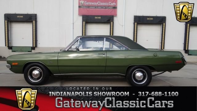 1972 Dodge Dart 8 Miles Green Coupe 340 CID V8 904 3-Speed Auto 1972 Dodge Dart