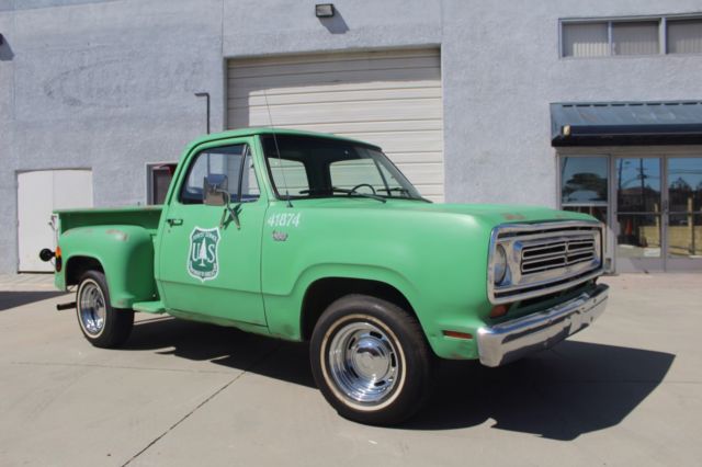1972 Dodge "Forestry" truck- restored-100% goes to charity 1972 Dodge D100