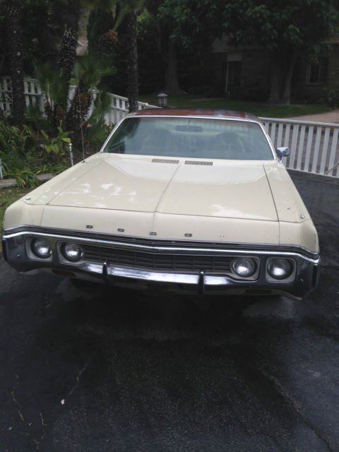 1972 Dodge Polara Custom Two Door, 360 V8, All stock and original, Rust Free Car 1972 Dodge Polara custom