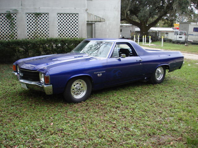 1972 EL CAMINO PRO STREET BIG BLOCK 454 468 AWESOME STAINLESS BED 1972 Chevrolet El Camino
