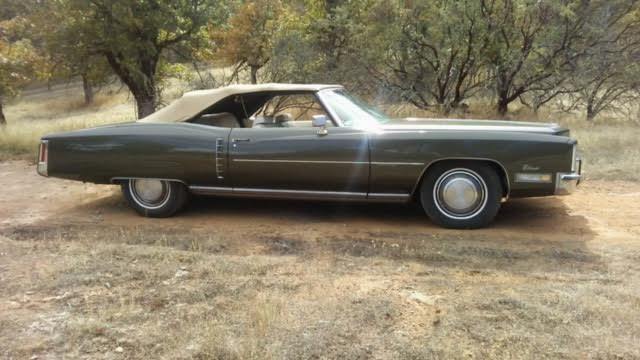 1972 EL DORADO CONVERTIBLE 1972 Cadillac Eldorado DELUXE