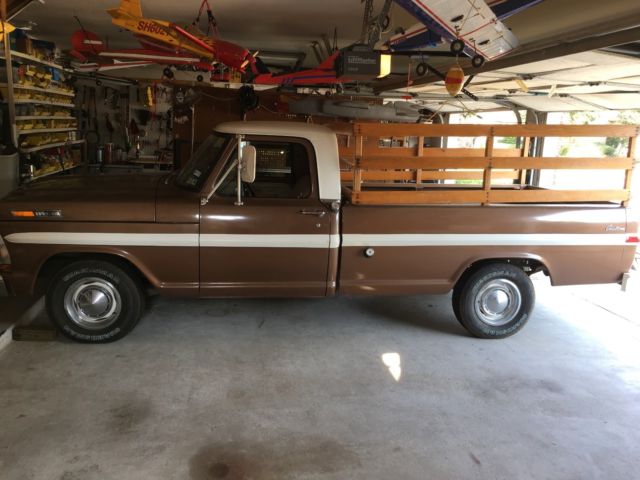 1972 F-100 Pickup ALL ORIGINAL CUSTOM w 88,067 miles. Full sz Bed w Manual Trans 1972 Ford F-100 CUSTOM EDITION