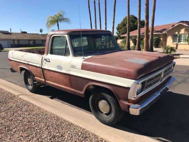 1972 F100 Ranger XLT SWB *original window sticker* 1972 Ford F-100 XLT