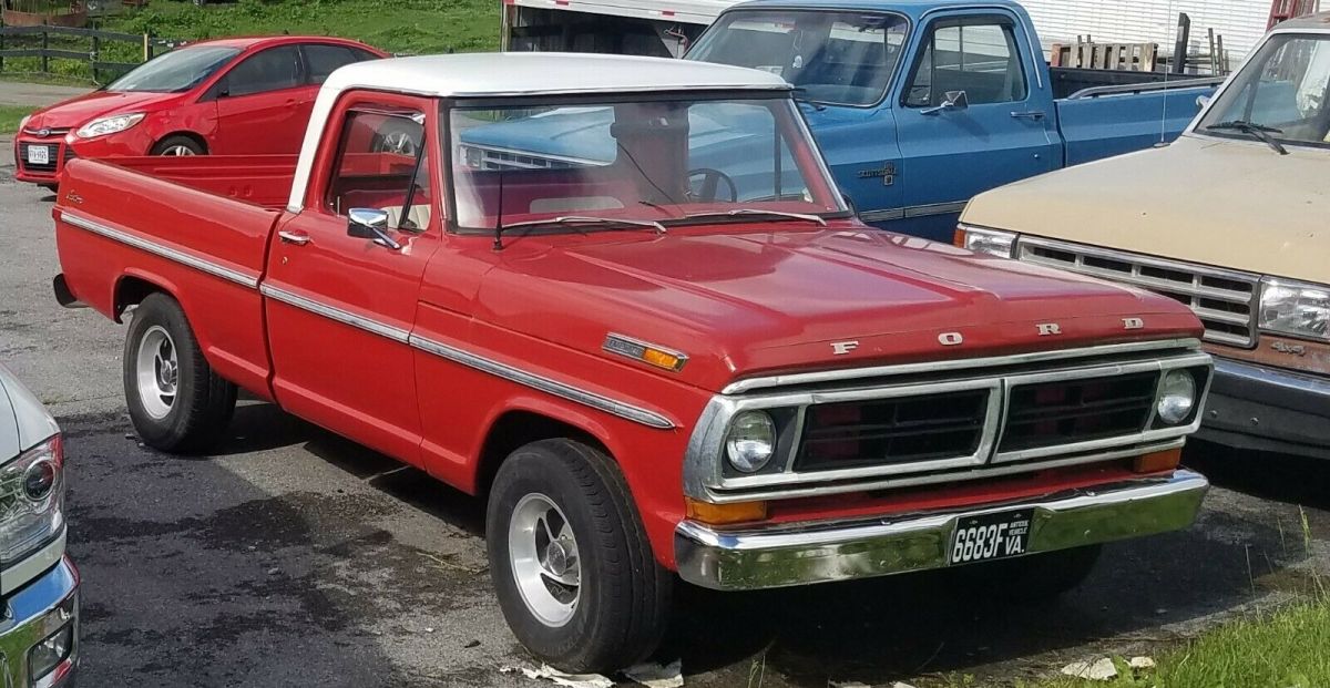 1972 F100 RESTORED 1972 Ford F-100 F100