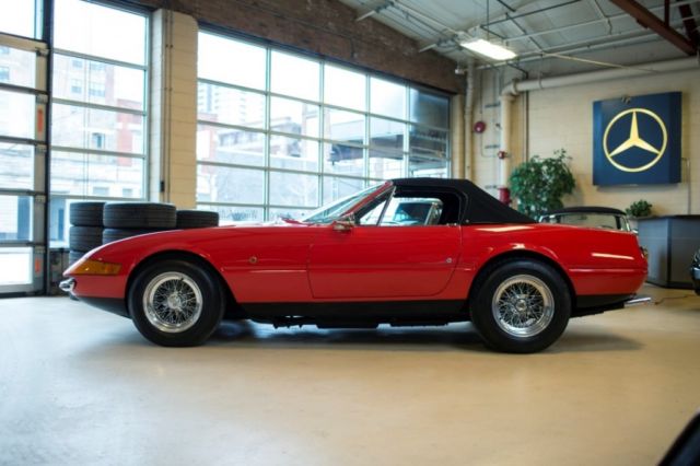 1972 Ferrari 365 GTB/4 Daytona Spyder Conversion - Single Ownership Since 1977! 1972 Ferrari 365 GTB/4 Daytona Spyder Conversion --
