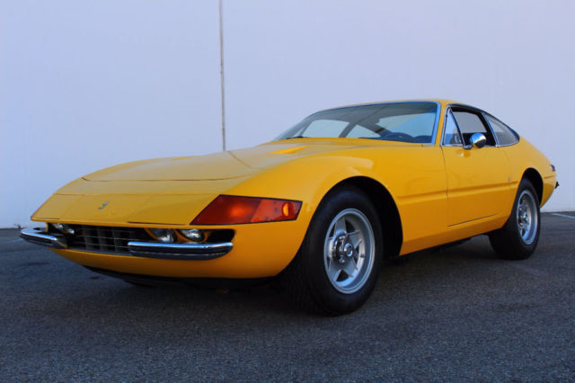 1972 Ferrari Daytona 365 GTB 4 / GTB4 / GTB-4 / Classiche Certified / Red Book 1972 Ferrari 365 GTB/4 Daytona
