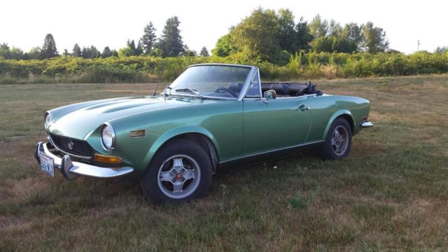 1972 Fiat 124 Spider Chrome