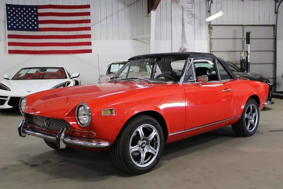 1972 Fiat 124 Spider 88885 Miles Red Convertible 1600 cc 4-Speed 1972 Fiat 124 Spider Spider