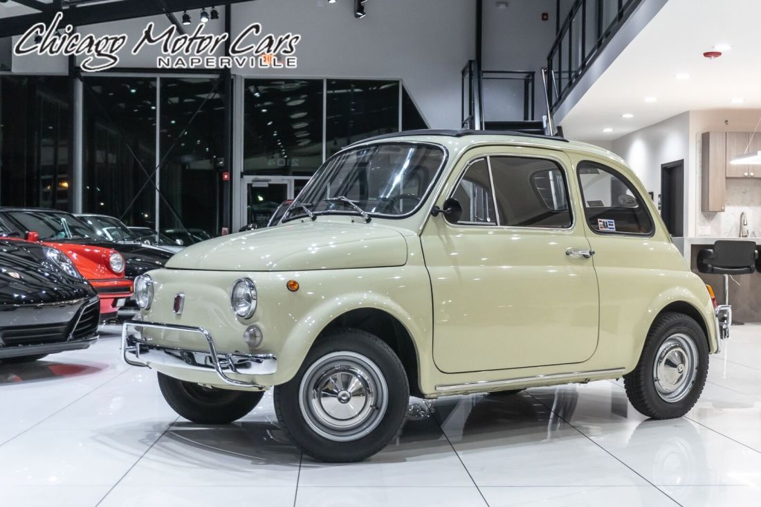 1972 Fiat 500L FULLY RESTORED! RAGTOP ROOF! LUSSO PKG! 500cc 2-Cylinder Air-Cool 1972 Fiat 500L FULLY RESTORED! RAGTOP ROOF! LUSSO PKG!