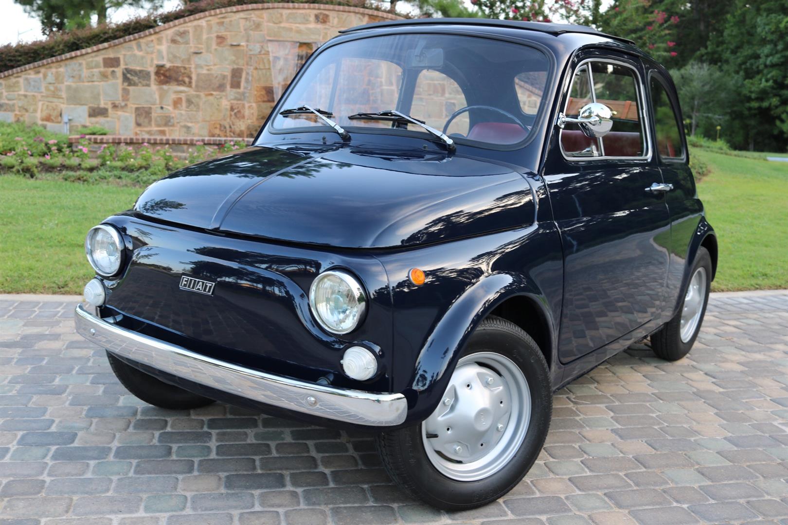 1972 Fiat 500R: 594cm3, 4 Speed, Very Low Miles, Rotisserie Restoration! 1972 Fiat 500R Rinnovata