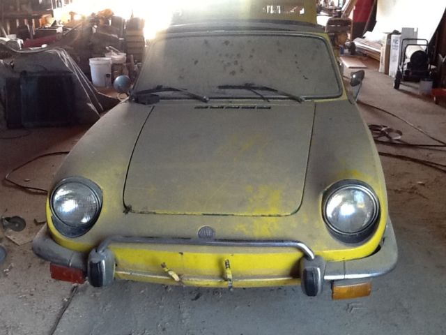 1972 Fiat 850 Spider Convertible 2-Door 0.9L 1972 Fiat Other
