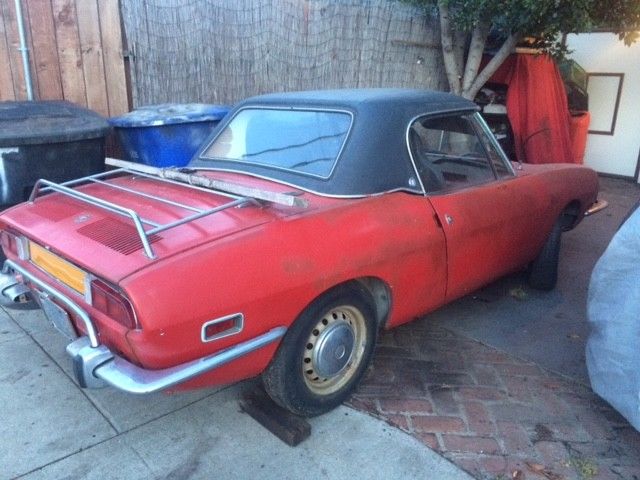 1972 Fiat 850 Sport Spider Convertible - photo 2