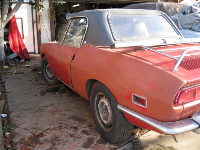 1972 Fiat 850 Sport Spider Convertible - photo 3