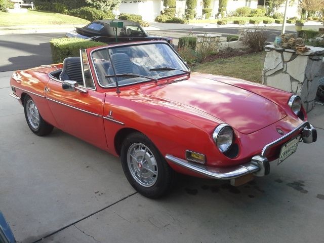 1972 Fiat 850 Sport Spider Convertible w/ 1050 cc Abarth upgrade 1972 Fiat 850 Sport Spider convertible