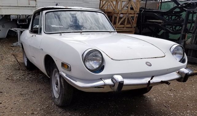 1972 Fiat 850 TC Spider Convertible-Long Time Sitter- Has Rust- Great Project 1972 Fiat Other