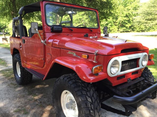 1972 FJ40 - Numbers Matching Complete Restoration Hart-Top/ Soft Top 1972 Toyota Land Cruiser FJ40