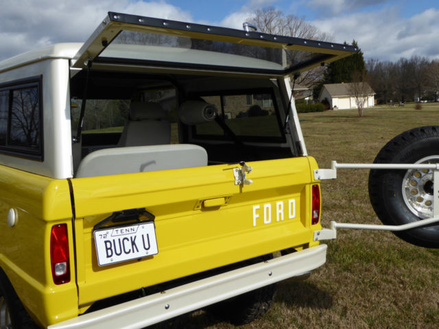 1972 Ford Bronco 1972 Totally Restored Ford Bronco 4x4 - photo 7